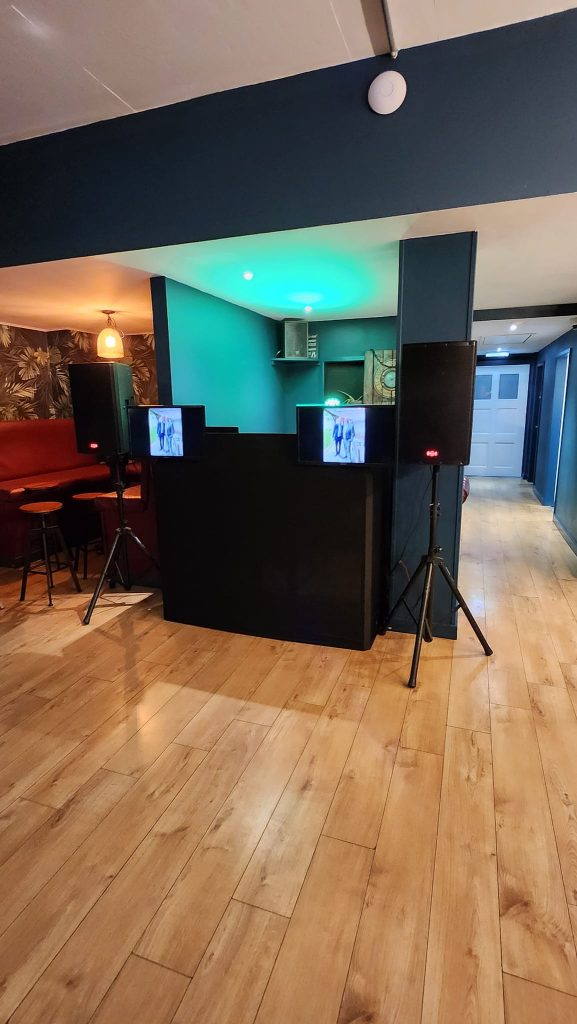 DJ lighting at Gosport venue