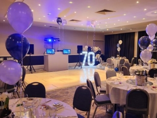 Wedding DJ setup by Heard The Beat in Portsmouth